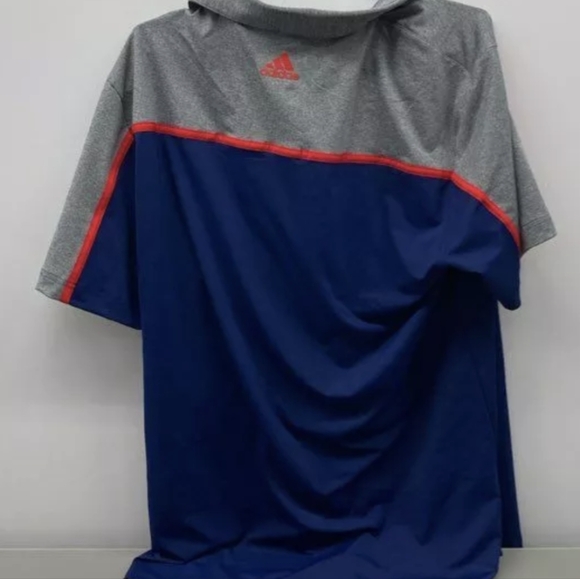 Adidas Ultimate365 USA Golf Polo Shirt, Dark Blue/Grey Size Large NWT MSRP $70 - Picture 2 of 5